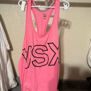VSX Victorias Secret Tank Top Pink Large